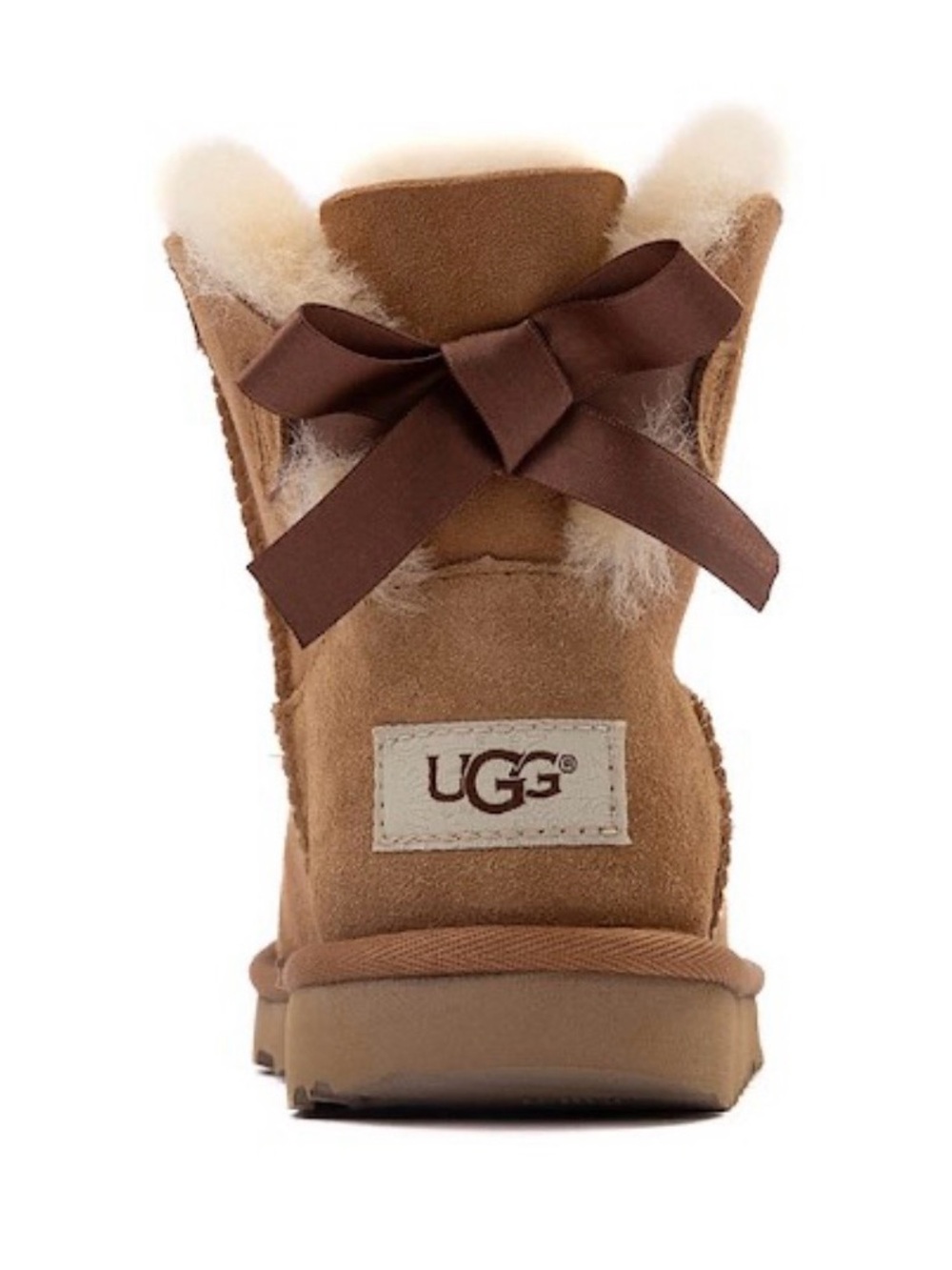 UGG Kids Mini Bailey Bow Kids size 5/Women’s 7 NIB!!